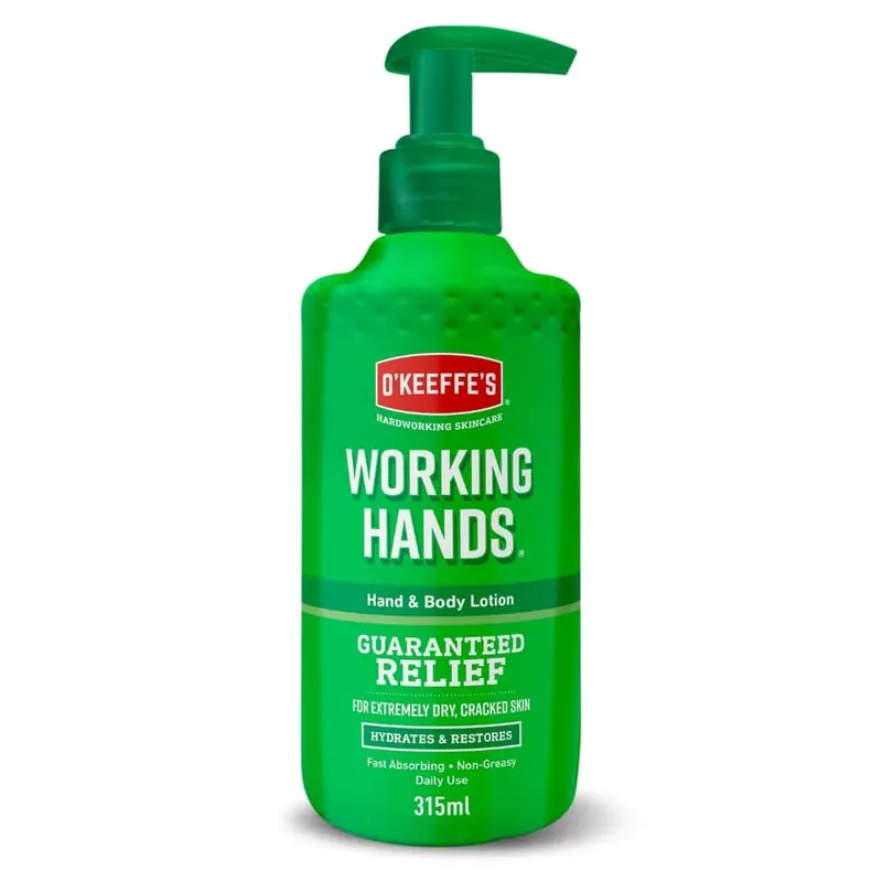 Legnépszerűbb OKeeffes Working Hands Hand & Body Lotion Hidratáló kéz és testápoló krém száraz, repedezett bőrre 315 ml