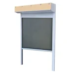 Műanyag redőny szunyoghálós balos gurtnis vakolható tokos 180x90 ablakhoz Prémium