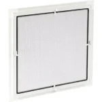 Fix szunyogháló 60x90 ablakhoz fehér aluminium kerettel,peremes Utolsó esély