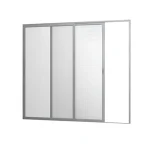 Vedd meg most Szunyogháló ajtó toló 180x240 redőnyös erkélyajtóhoz aluminium kerettel