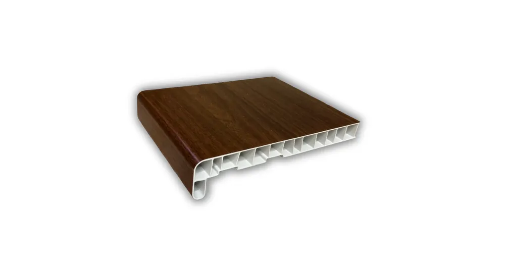 Műanyag párkány fóliázott noce sorrento balsamico 15 cm mélységű 60 cm hosszúságú kamrás szerkezetű csak belső használatra REN F436 3042/436 3042 Ajánlat