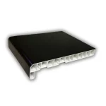 Azonnali szállítás Műanyag párkány fóliázott schokobraun 15 cm mélységű 60 cm hosszúságú kamrás szerkezetű csak belső használatra REN 02.11.81.000122 116700/8875.05 116700