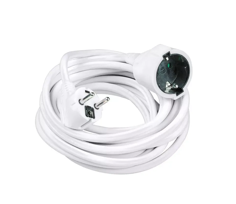 Prémium Technik Professional Hosszabbító (lengokábel) Fehér 5m kábellel 3x1,5mm2 16A