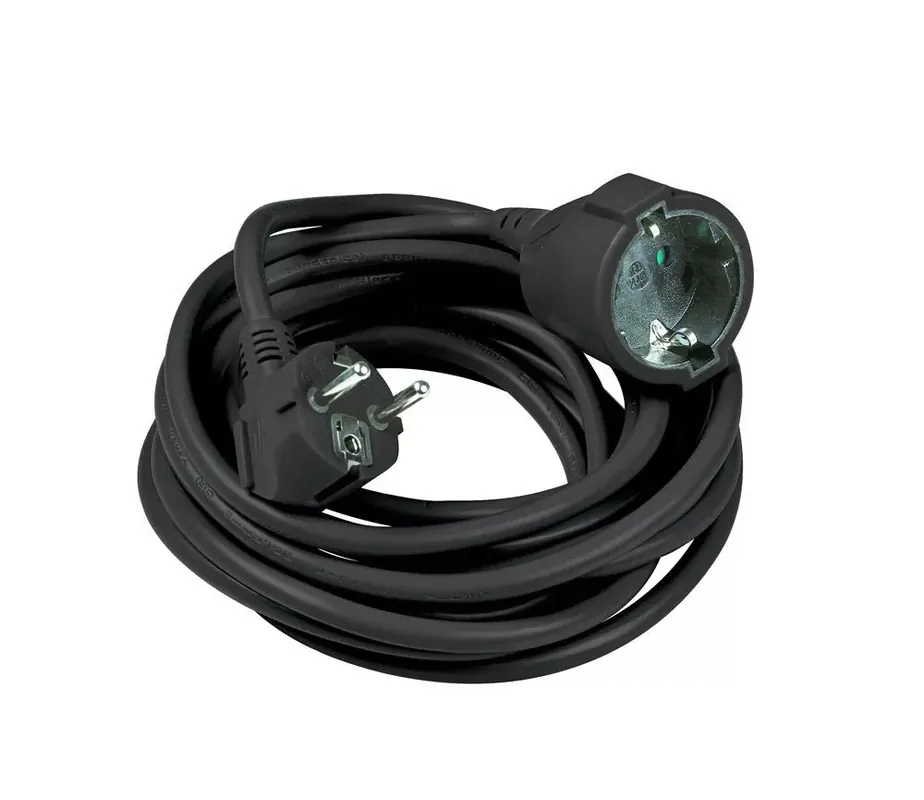 Népszerű Technik Professional Hosszabbító (lengokábel) Fekete 5m kábellel 3x1,5mm2 16A
