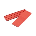 Prémium Műanyag ék 3mm vastag piros, 30x100 mm-es