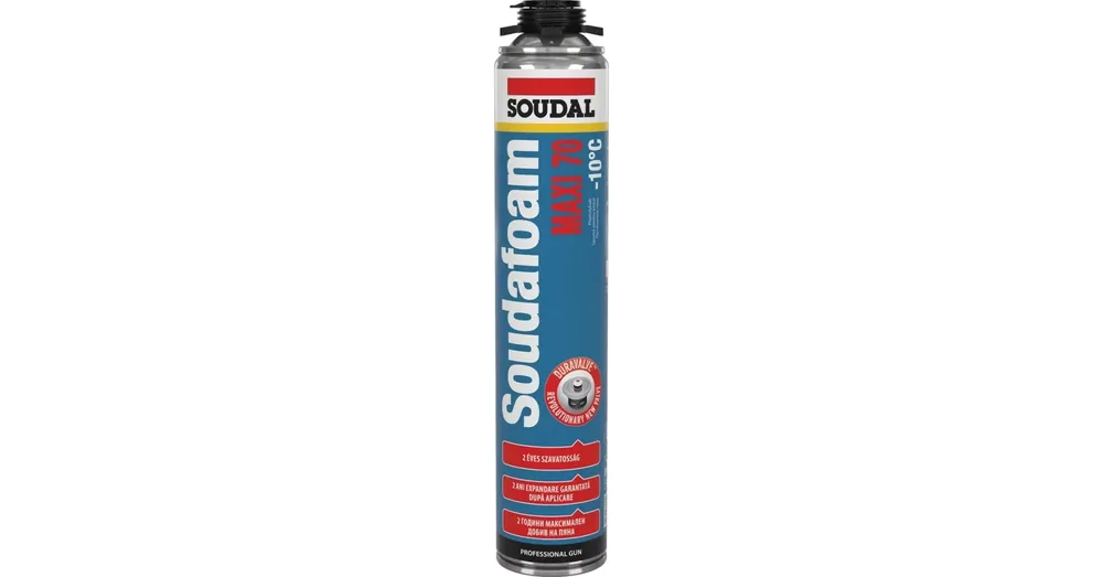 Soudal téli purhab, pisztolyos, 750 ml-es kiszerelésben Biztonságos fizetés