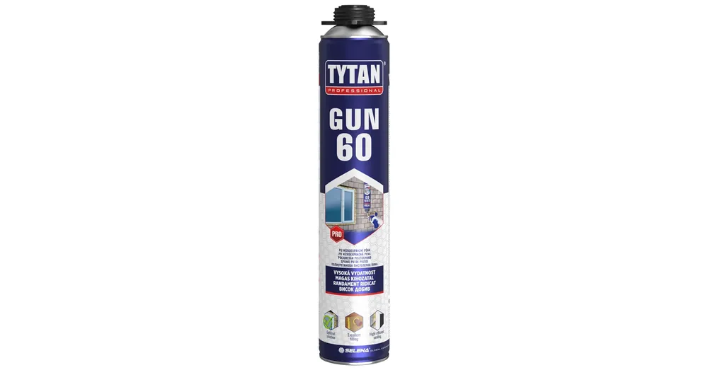 Biztonságos vásárlás Tytan gun prof 60 purhab pisztolyos 750ml