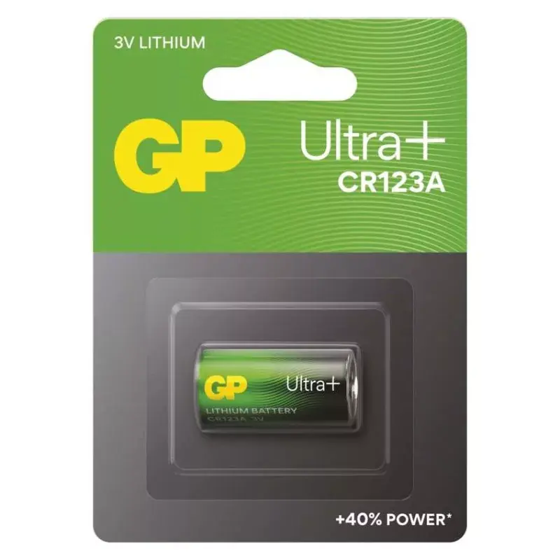 Korlátozott ajánlat GP Lítium elem CR123A 1db/bliszter