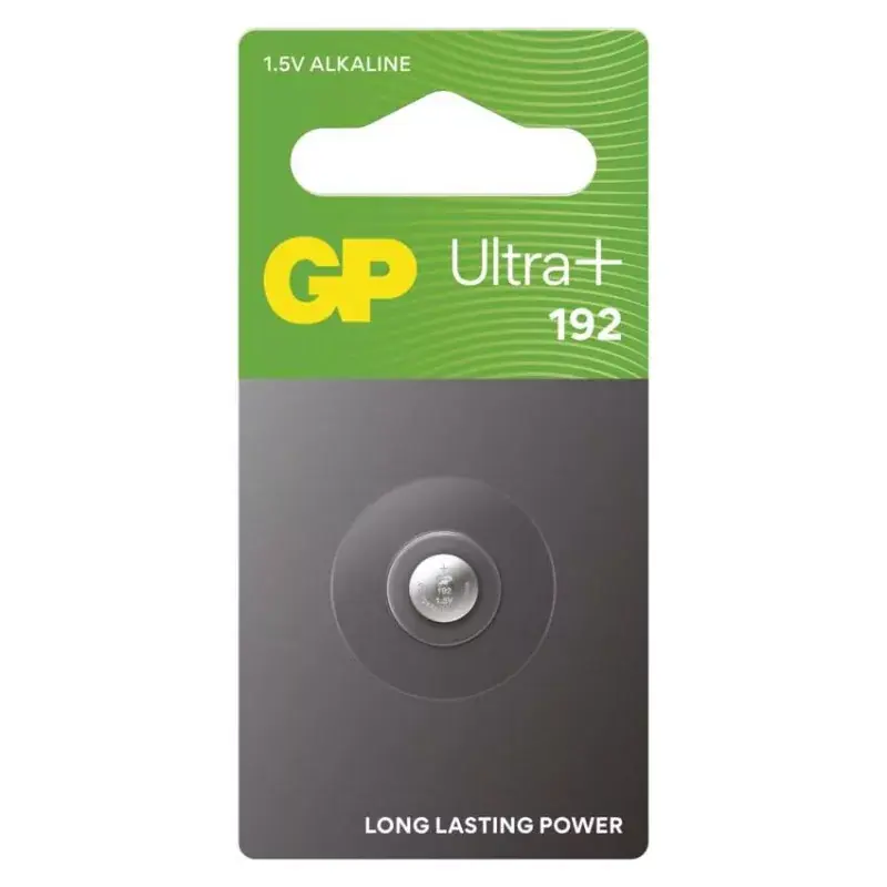 Expressz szállítás GP Ultra Plus Alkáli gombelem LR41 (192F) 1db/bliszter