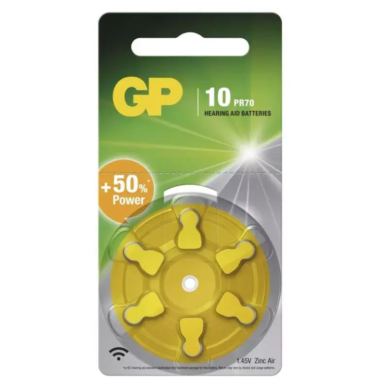 Rendeld meg most GP Gombelem hallókészülékekbe ZA10 6db/bliszter