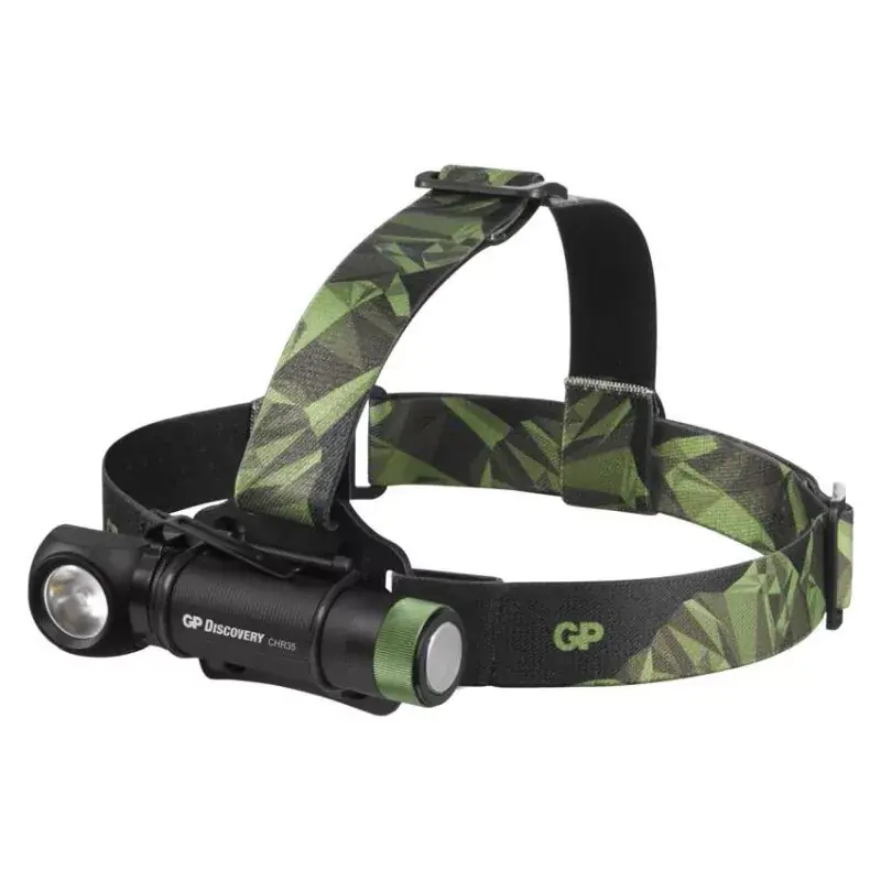 Legjobb ár GP CREE LED Fejlámpa CHR35, 600 lm, tölthető
