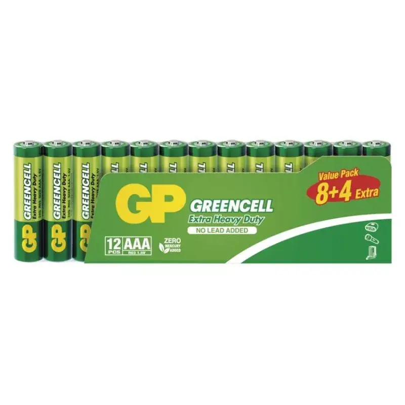 GP Greencell elem AAA 12db/fólia Legjobb ár