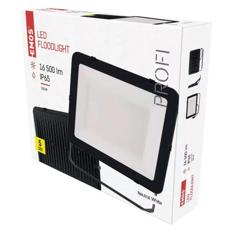 Nézd meg most EMOS LED reflektor INOVO 150W 16500lm IP65 természetes fehér