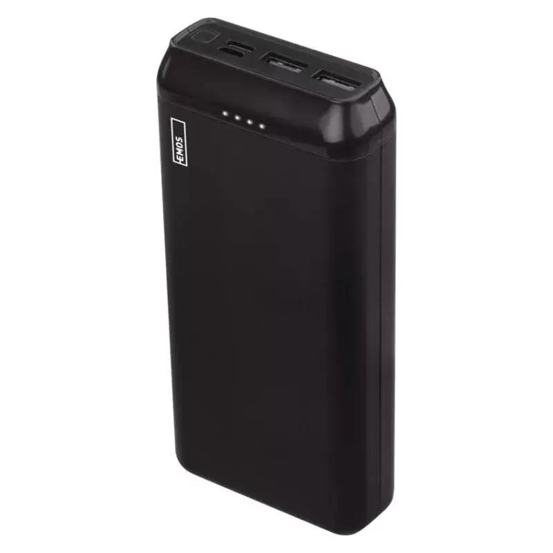 Azonnal elérhető EMOS Powerbank ALPHA2 20, 20 000 mAh, 10 W, fekete