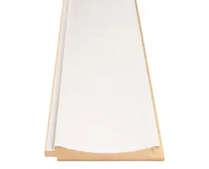 Legato falpanel krém mdf középprofil 2750x128x18 mm Prémium