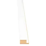 Allergo falpanel hófehér mdf kezdőprofil 2750x35x18 mm Vedd meg online