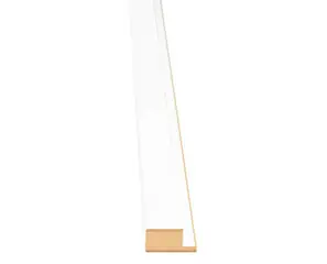 Allergo falpanel hófehér mdf kezdőprofil 2750x35x18 mm Vedd meg online