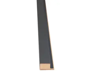 Kihagyhatatlan ajánlat Allergo falpanel antracit mdf kezdőprofil 2750x35x18 mm