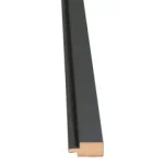Allergo falpanel antracit mdf záróprofil 2750x38x18 mm Újdonság