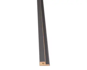 Vivace falpanel antracit mdf kezdőprofil 2750x26x12 mm Biztonságos vásárlás