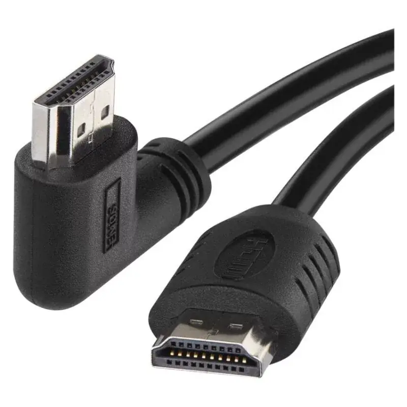 Ajánlat EMOS HDMI kábel 2.0 A-A dugó 90°, 3m
