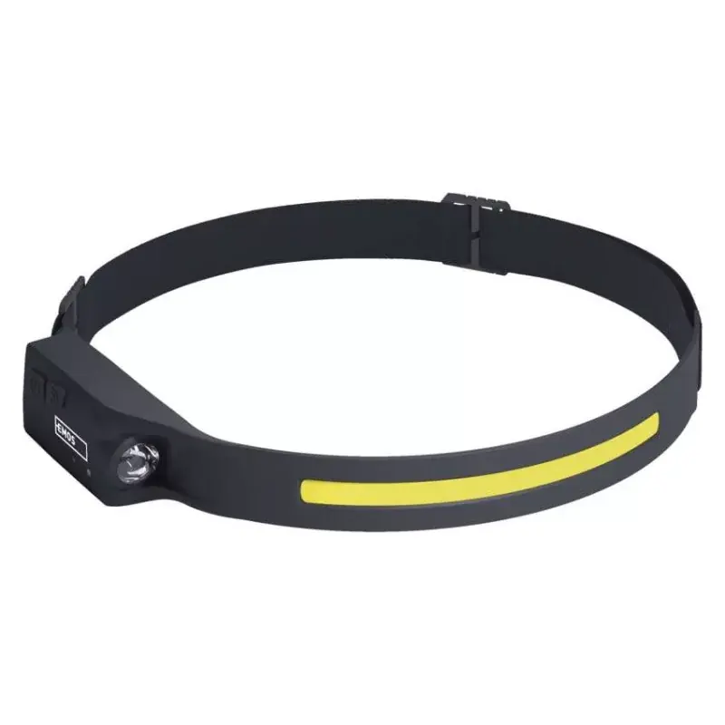 Újdonság EMOS CREE LED Fejlámpa tölthető 380 lm, Li-Pol 1200 mAh