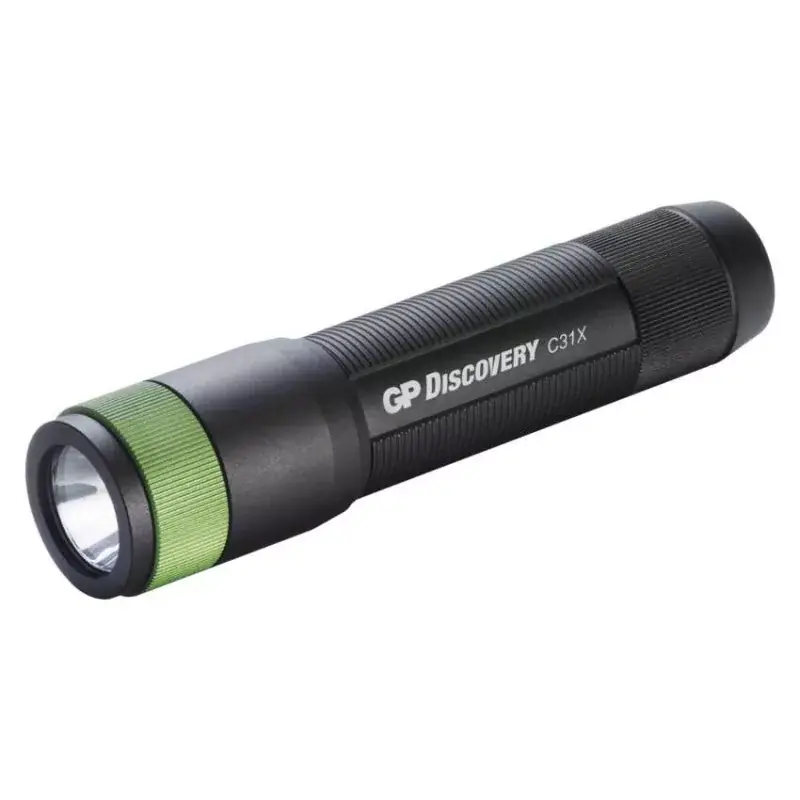 GP LED Zseblámpa C31X + 1× LR6 Biztonságos fizetés