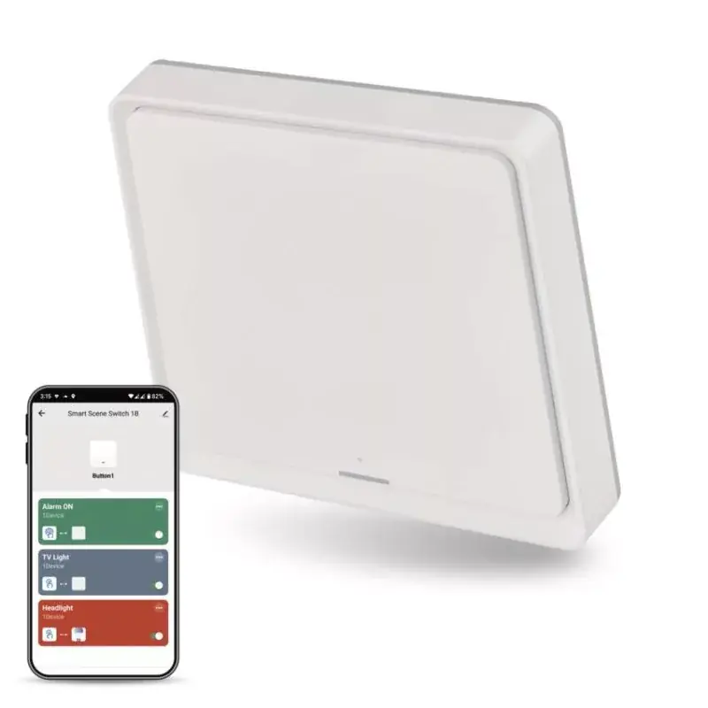 GoSmart Okos hordozható 1 funkciós szcenárió kapcsoló IP-2001ZW, ZigBee 3.0 Újdonság