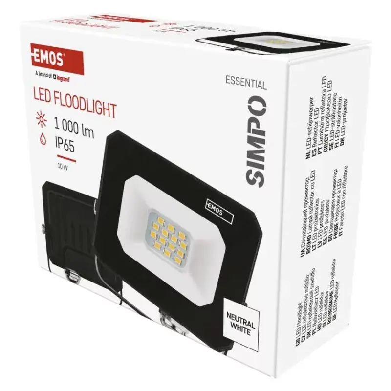 LED reflektor SIMPO 10 W természetes fehér Exkluzív ajánlat