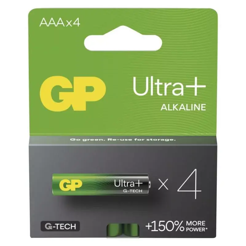 GP Ultra Plus Alkáli elem AAA 4db Vedd meg most