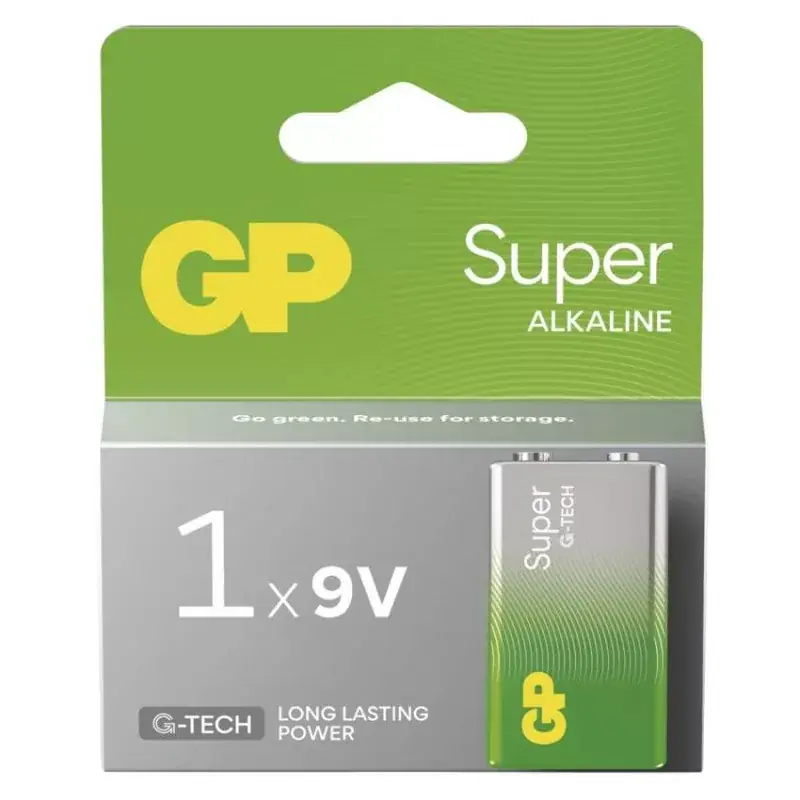 Kiárusítás GP Super Alkáli elem 9V 1db