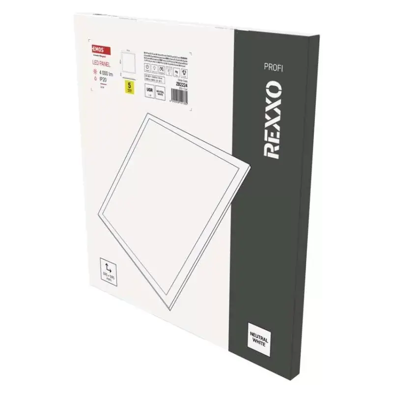 Azonnali szállítás EMOS LED PANEL REXXO BEÉPÍTHETŐ 36W NW UGR