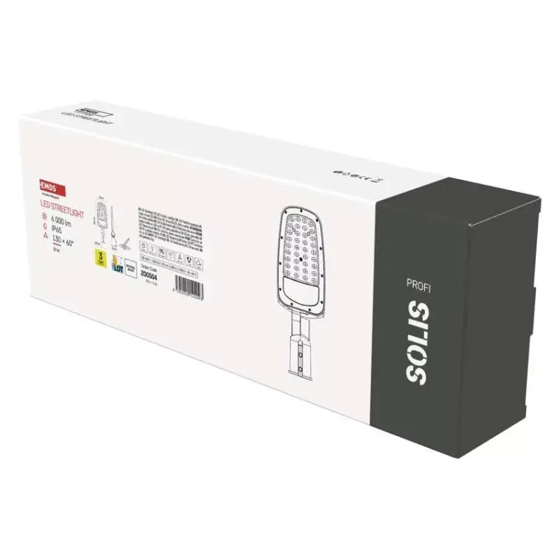 Ajánlat LED-es közvilágítási lámpatest SOLIS 50W, 6000 lm, semleges fehér