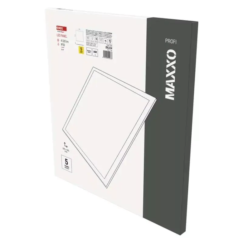 Ne maradj le EMOS LED panel MAXXO beépíthető 36W 4320lm IP20 UGR természetes fehér