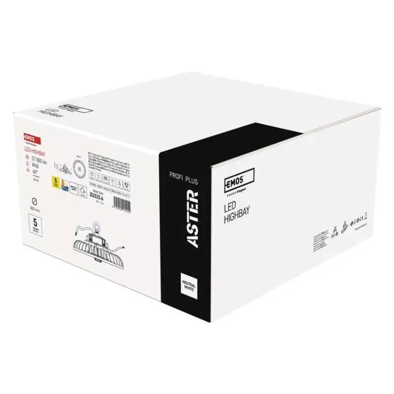 EMOS LED HIGHBAY ipari mennyezeti lámpa ASTER 150W IP65 60° Legjobb ár