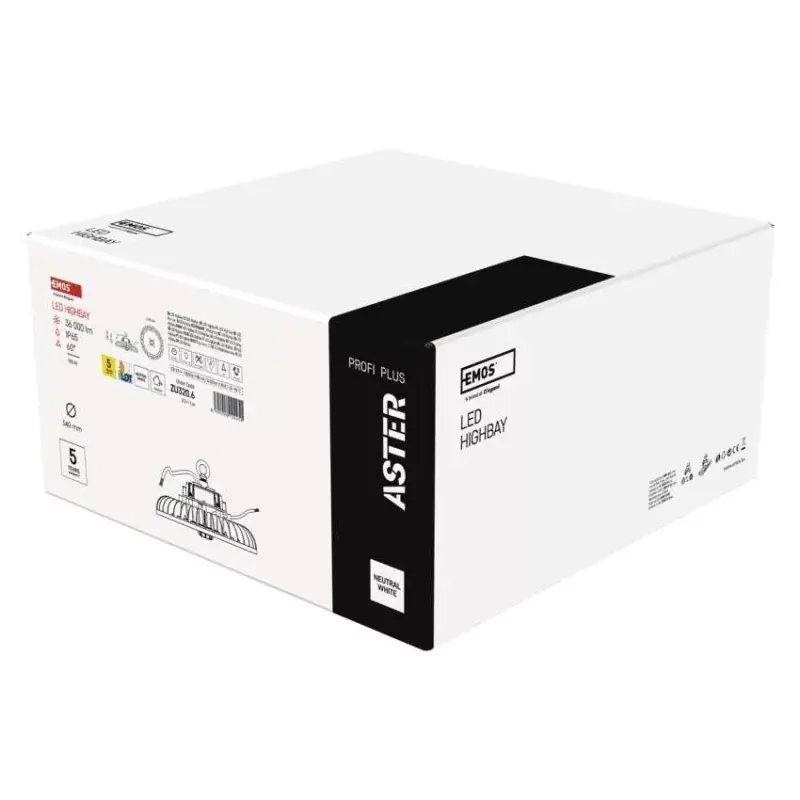 EMOS LED HIGHBAY ipari mennyezeti lámpa ASTER 200W IP65 60° Ne maradj le