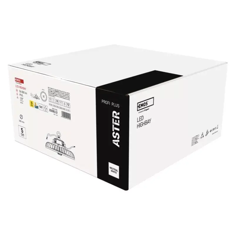 EMOS LED HIGHBAY ipari mennyezeti lámpa ASTER 200W IP65 120° Alacsony ár