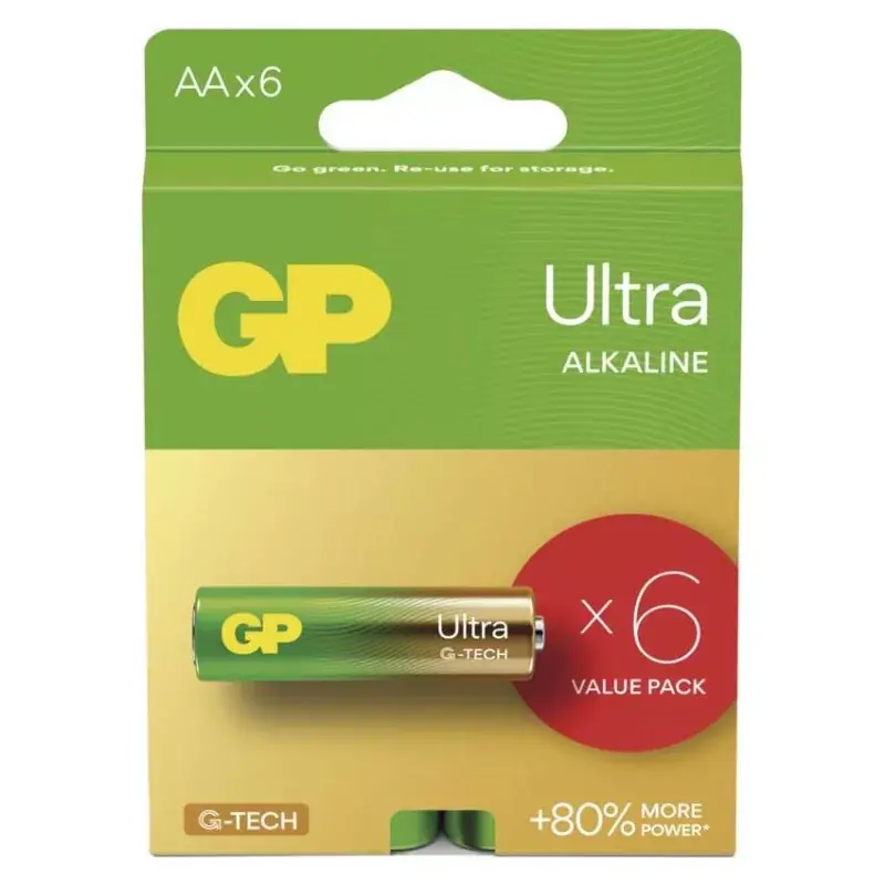 Szuper ajánlat GP Ultra Alkáli elem AA 6 db