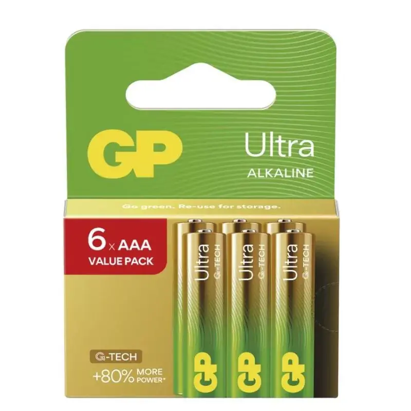 Ne maradj le GP Ultra Alkáli elem AAA 6 db