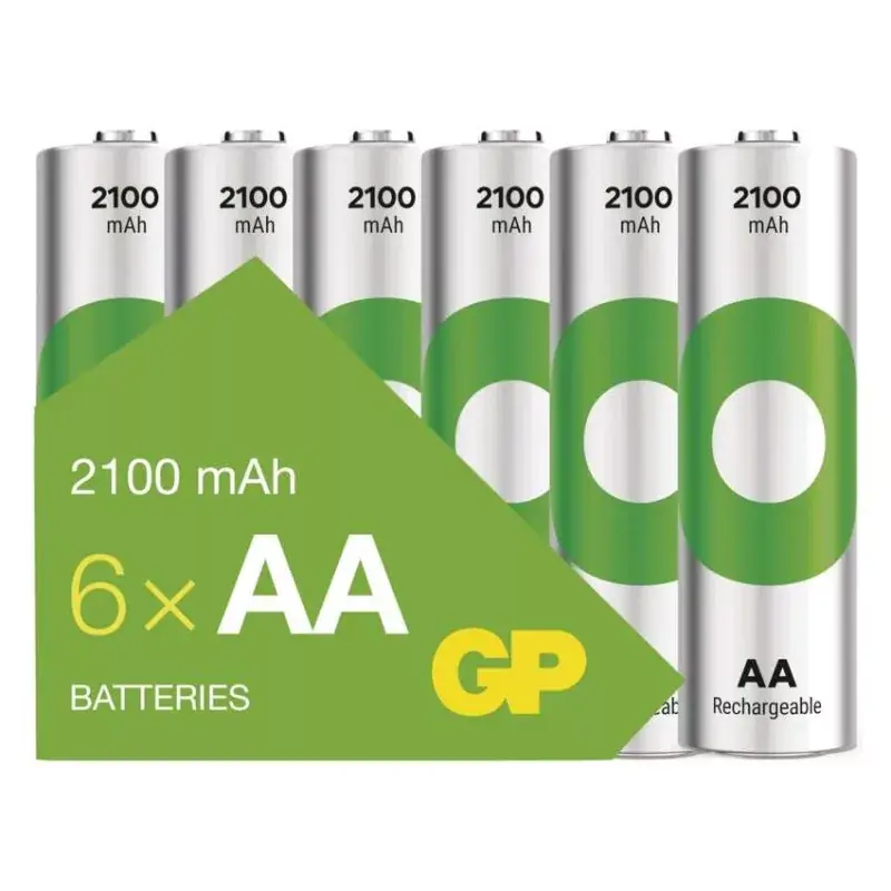 Expressz szállítás GP ReCyko NiMH Akkumulátor HR6 (AA) 2100mAh 6db