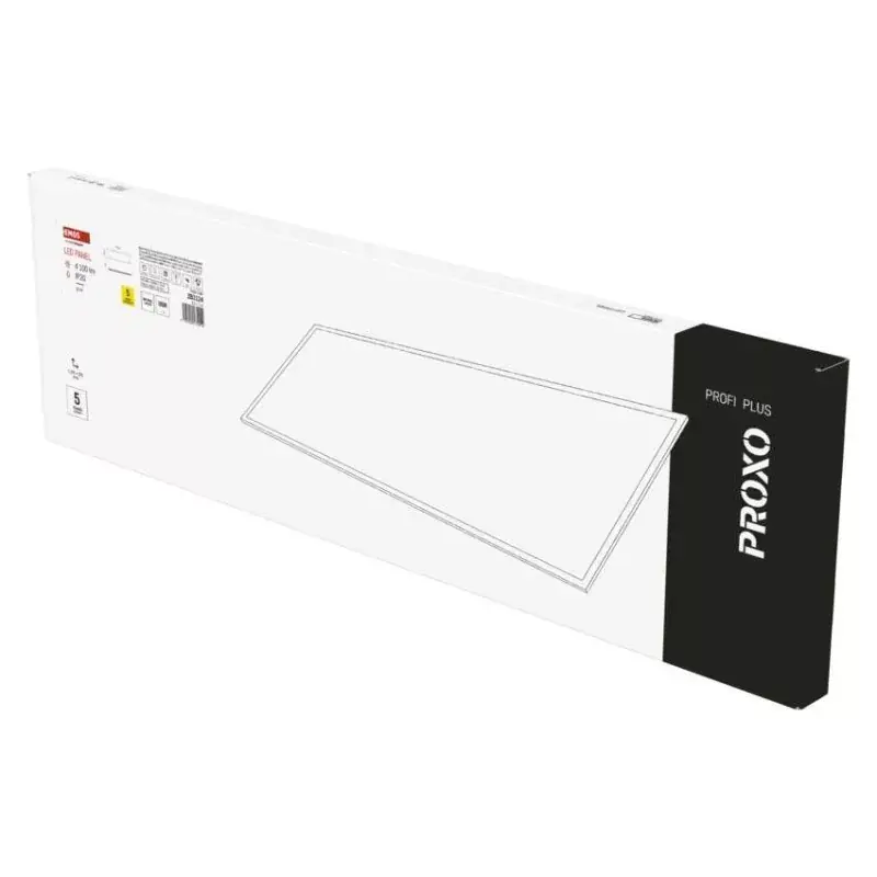 EMOS LED panel PROXO beépíthető 33W 4360lm IP20 UGR természetes fehér Azonnali szállítás