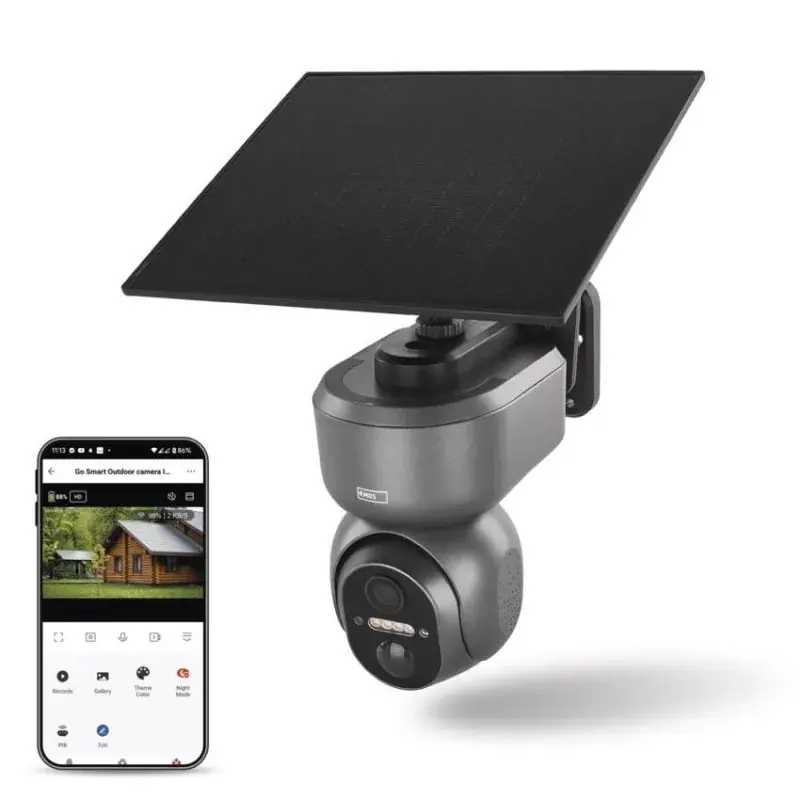 Vásárlói kedvenc GoSmart 4G/LTE kültéri forgatható kamera IP-6000 OWL, szürke