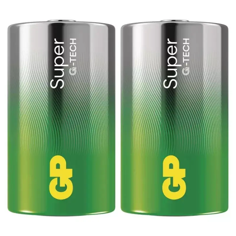 GP Super Alkáli elem LR20 (D) 2db/fólia Árengedmény