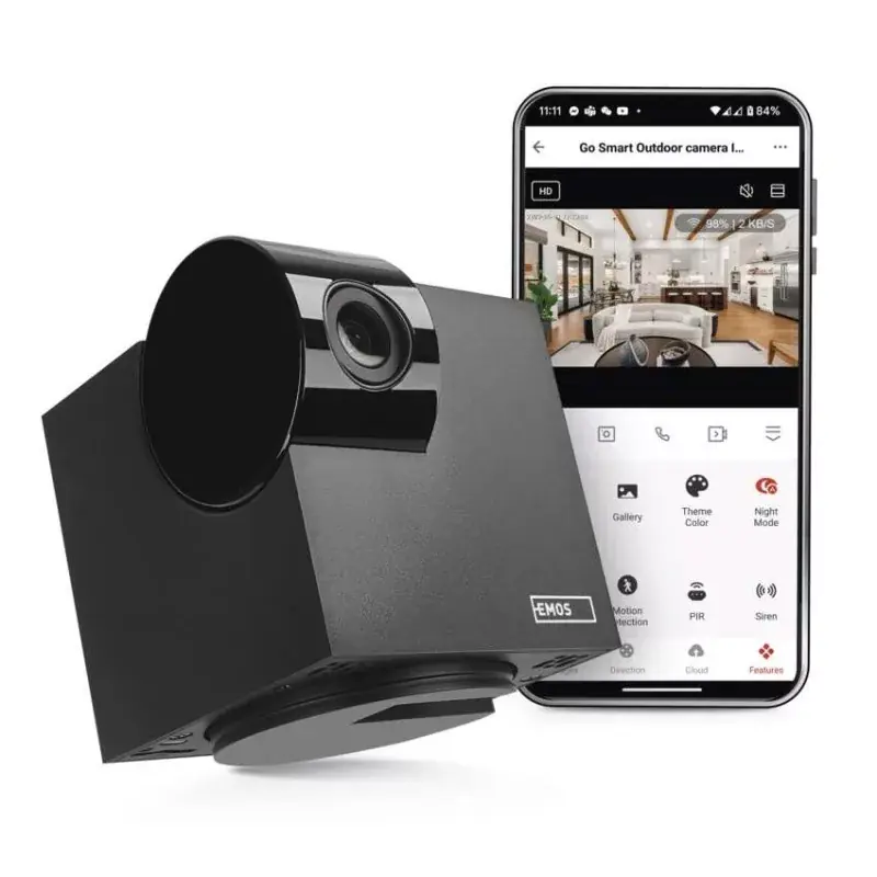 GoSmart Forgatható kamera IP-110 CUBE wifivel Csak ma