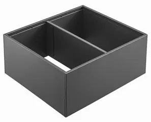 Ne maradj le Ambia-line keret, a legrabox/merivobox frontkihúzású fiók, acél, tól nh=300 mm, szélesség=242 mm
