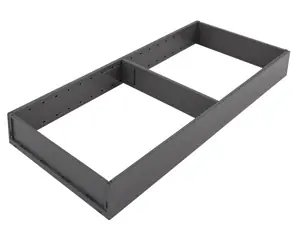 Ambia-line keret, a legrabox/merivobox fa fiók, acél, nh=500 mm, szélesség=200 mm Utolsó esély