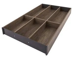 Ambia-line evőeszköztartó, a legrabox/merivobox fa fiók, fadesign, 6 evőeszköztartó rekesz, nh=550 mm, szélesség=300 mm Kedvezmény