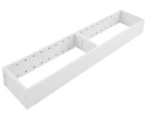 Ambia-line keret, a legrabox/merivobox fa fiók, acél, nh=550 mm, szélesség=100 mm Utolsó esély