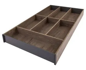 Ambia-line evőeszköztartó, a legrabox/merivobox fa fiók, fadesign, 7 evőeszköztartó rekesz, nh=600 mm, szélesség=300 mm Akció