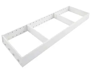 Gyors szállítás Ambia-line keret, a legrabox/merivobox fa fiók, acél, nh=600 mm, szélesség=200 mm